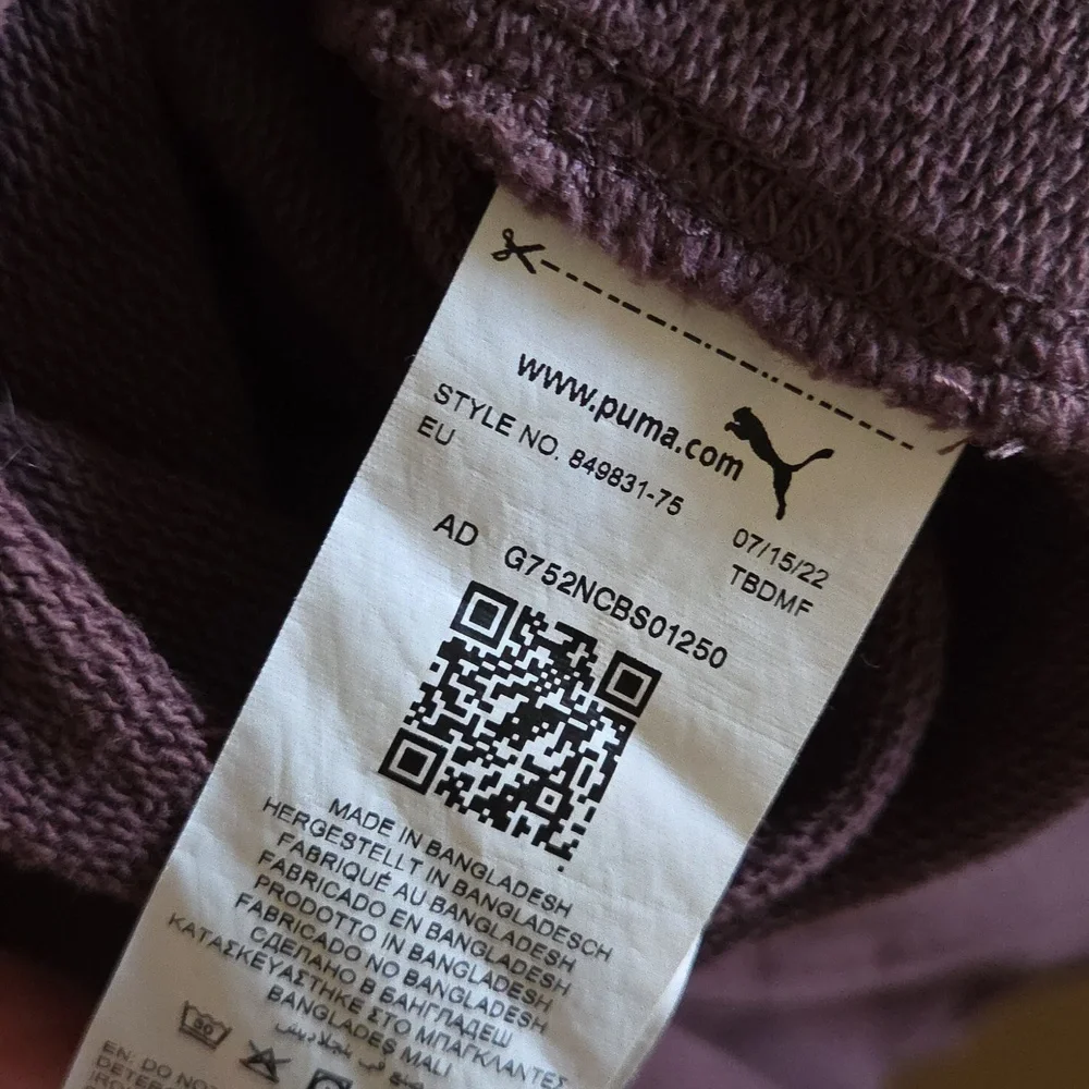 Puma Womens HER Pullover Hoodie Dusty Rose - Picture 6 of 8